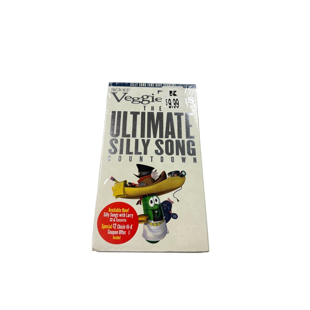 VTG New Veggie Tales Ultimate Silly Songs. 2001. Sealed